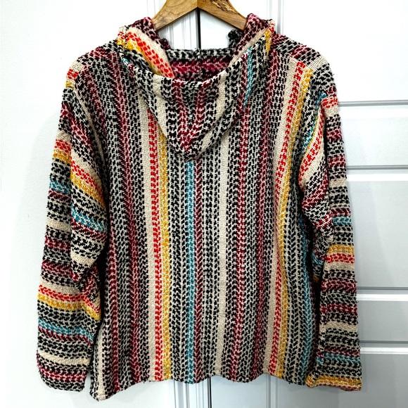 NEW Baja Joe THE ORIGINAL Baja Hoodie Multi Color, Small Sweatshirt - Picture 4 of 8